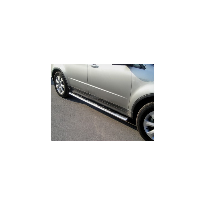 Praguri Laterale, Misutonida 4x4 Oval Grand Pedana, Culoare Argintiu, Subaru Tribeca 2006 - 2007 - EDK.ro
