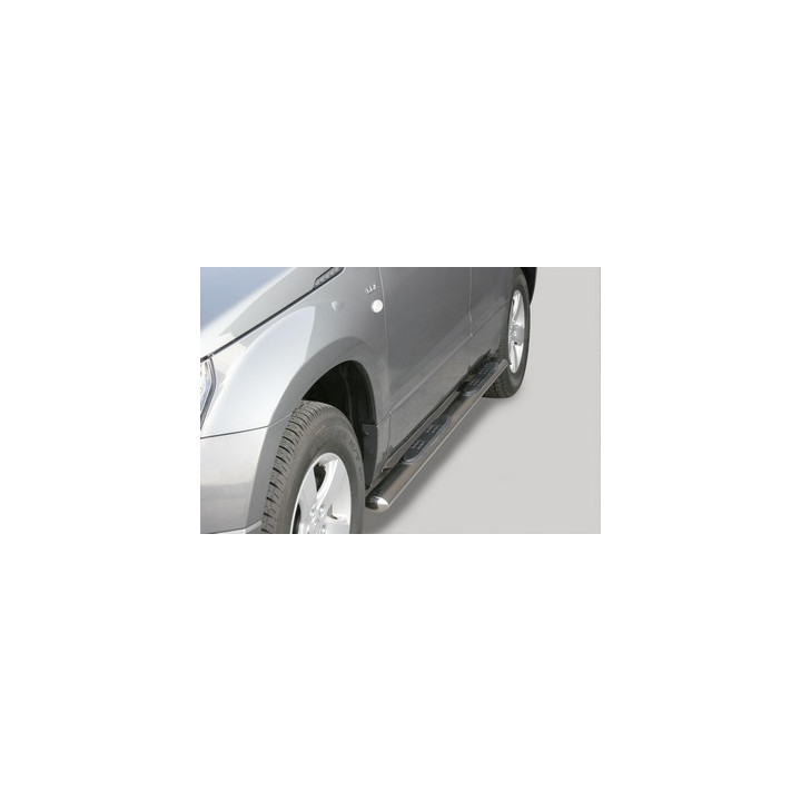 Side Steps, Misutonida 4x4 Oval Grand Step, Color Black, Suzuki Grand Vitara 2005 - 2008 - EDK.ro