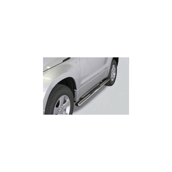 Praguri Laterale, Misutonida 4x4 Oval Grand Step, Culoare Negru, Suzuki Grand Vitara 2005 - 2008 - EDK.ro
