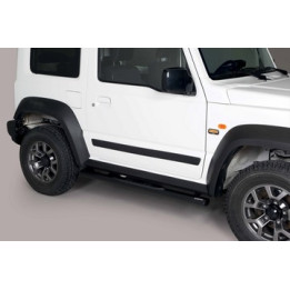 Side Steps, Misutonida 4x4 Oval Grand Pedana, Color Black, Suzuki Jimny - EDK.ro