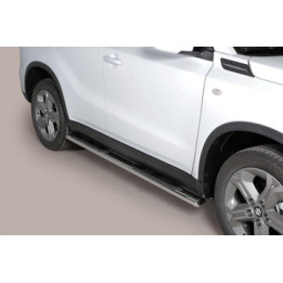 Praguri Laterale, Misutonida 4x4 Oval Grand Pedana, Culoare Argintiu, Suzuki Vitara - EDK.ro