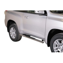 Side Steps, Misutonida 4x4 Oval Grand Pedana, Color Silver, Toyota Land Cruiser 150 2018 - Present - EDK.ro