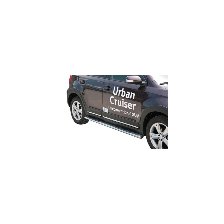 Side Steps, Misutonida 4x4 Oval Grand Pedana, Color Silver, Toyota Urban Cruiser 2009 - Present - EDK.ro