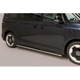 Side Steps, Misutonida 4x4 Oval Grand Pedana, Color Silver, Volkswagen ID. Buzz 2023 - Present - EDK.ro
