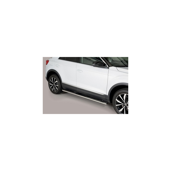 Praguri Laterale, Misutonida 4x4 Oval Grand Pedana, Culoare Argintiu, Volkswagen T-Roc - EDK.ro