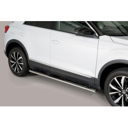Praguri Laterale, Misutonida 4x4 Oval Grand Pedana, Culoare Negru, Volkswagen T-Roc 2017 - Prezent - EDK.ro