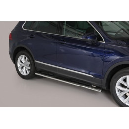 Praguri Laterale, Misutonida 4x4 Oval Grand Pedana, Culoare Negru, Volkswagen Tiguan - EDK.ro