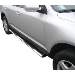 Praguri Laterale, Misutonida 4x4 Oval Grand Pedana, Culoare Argintiu, Volkswagen Touareg - EDK.ro