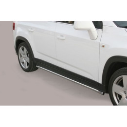 Praguri Laterale, Misutonida 4x4 Short Sidesteps, Culoare Negru, Chevrolet Orlando - EDK.ro