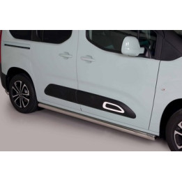 Praguri Laterale, Misutonida 4x4 Short Sidesteps, Culoare Argintiu, Citroën Berlingo 2018 - Prezent - EDK.ro