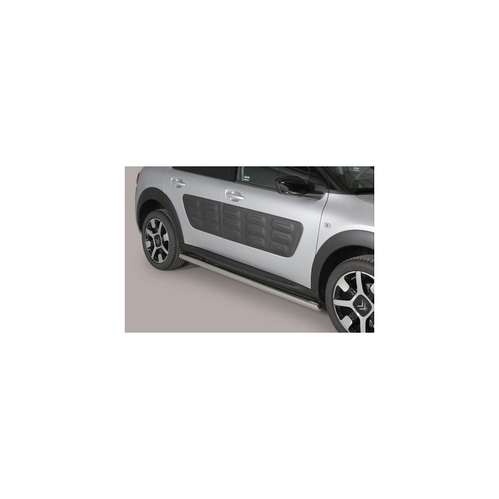 Praguri Laterale, Misutonida 4x4 Short Sidesteps, Culoare Argintiu, Citroën C4 Cactus - EDK.ro