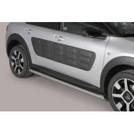 Side Steps, Misutonida 4x4 Short Sidesteps, Color Black, Citroën C4 Cactus - EDK.ro