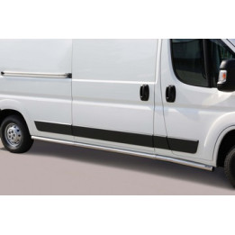 Praguri Laterale, Misutonida 4x4 Short Sidesteps, Culoare Argintiu, Citroën Jumper 2006 - 2013 - EDK.ro