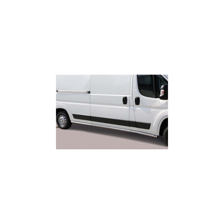 Praguri Laterale, Misutonida 4x4 Short Sidesteps, Culoare Argintiu, Citroën Jumper 2014 - 2023 - EDK.ro