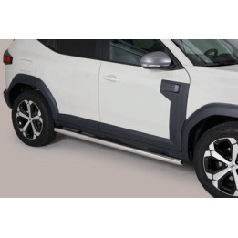Praguri Laterale, Misutonida 4x4 Short Sidesteps, Culoare Argintiu, Dacia Duster - EDK.ro
