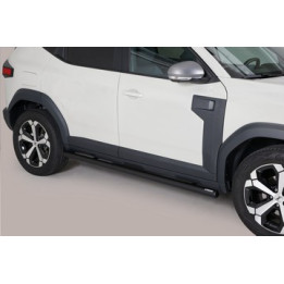 Side Steps, Misutonida 4x4 Short Sidesteps, Color Black, Dacia Duster - EDK.ro