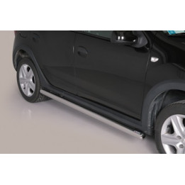 Praguri Laterale, Misutonida 4x4 Short Sidesteps, Culoare Negru, Dacia Sandero Stepway - EDK.ro