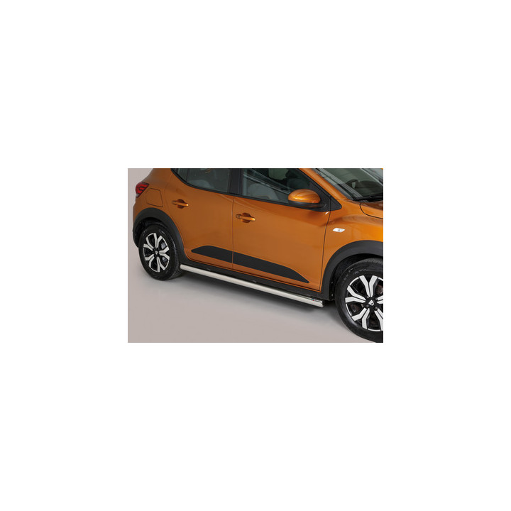 Side Steps, Misutonida 4x4 Short Sidesteps, Color Black, Dacia Sandero Stepway - EDK.ro