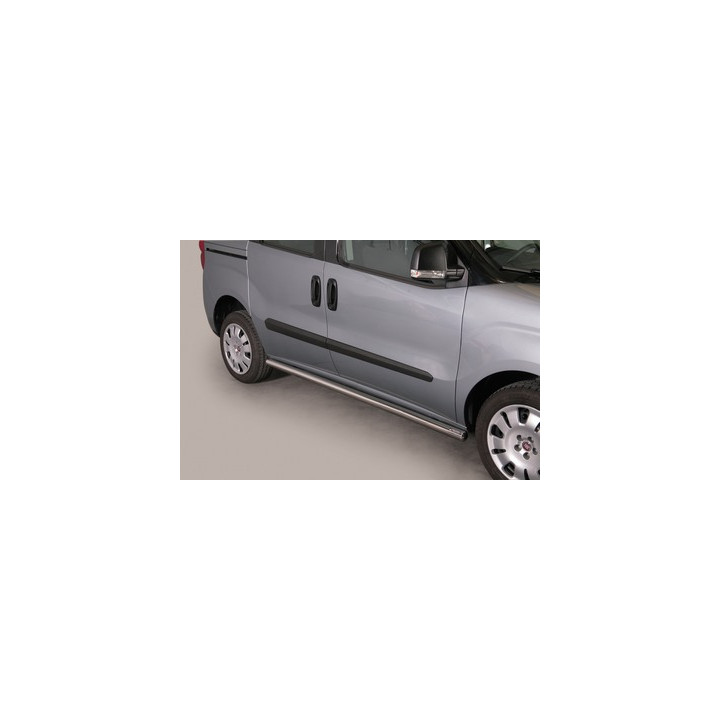 Praguri Laterale, Misutonida 4x4 Short Sidesteps, Culoare Argintiu, Fiat Doblò - EDK.ro