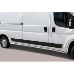 Side Steps, Misutonida 4x4 Short Sidesteps, Color Silver, Fiat Ducato 2024 - Present - EDK.ro