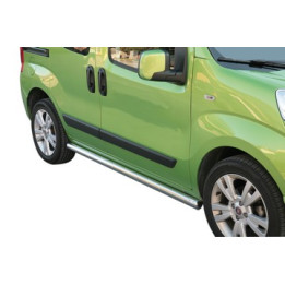 Side Steps, Misutonida 4x4 Short Sidesteps, Color Black, Fiat Fiorino - EDK.ro