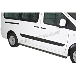 Praguri Laterale, Misutonida 4x4 Short Sidesteps, Culoare Negru, Fiat Scudo 2006 - 2016 - EDK.ro