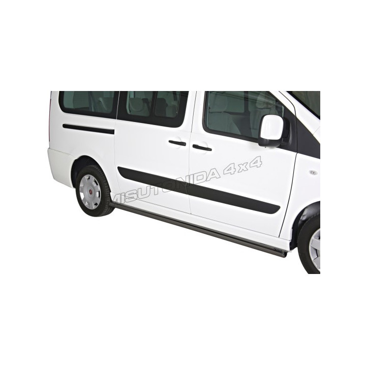 Praguri Laterale, Misutonida 4x4 Short Sidesteps, Culoare Negru, Fiat Scudo 2006 - 2016 - EDK.ro