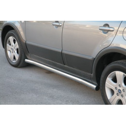 Side Steps, Misutonida 4x4 Short Sidesteps, Color Black, Fiat Sedici 2007 - 2014 - EDK.ro