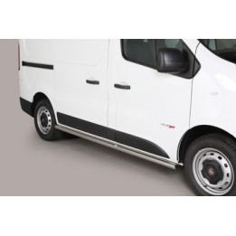 Praguri Laterale, Misutonida 4x4 Short Sidesteps, Culoare Argintiu, Fiat Talento 2016 - Prezent - EDK.ro
