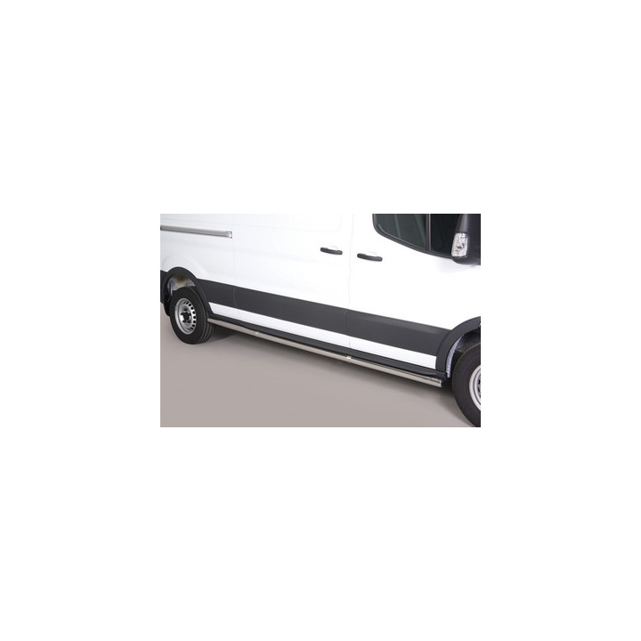 Praguri Laterale, Misutonida 4x4 Short Sidesteps, Culoare Argintiu, Ford Transit 2014 - 2024 - EDK.ro