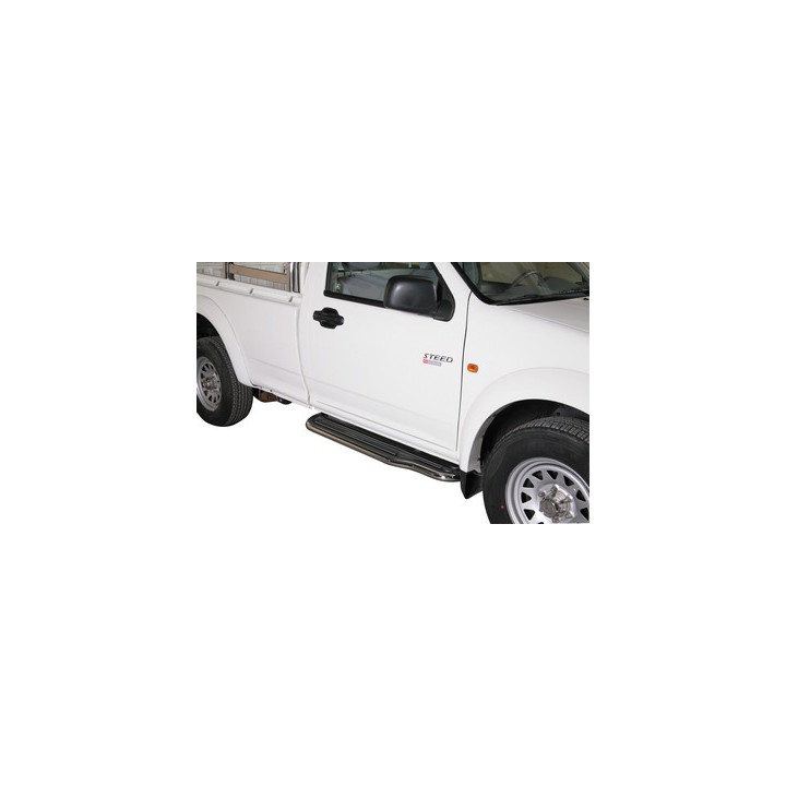 Side Steps, Misutonida 4x4 Short Sidesteps, Color Silver, Great Wall Steed 2010 - 2011 - EDK.ro