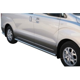 Praguri Laterale, Misutonida 4x4 Short Sidesteps, Culoare Argintiu, Hyundai H1 - EDK.ro