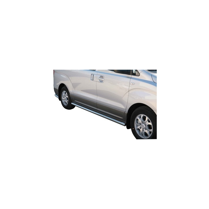 Side Steps, Misutonida 4x4 Short Sidesteps, Color Silver, Hyundai H1 - EDK.ro