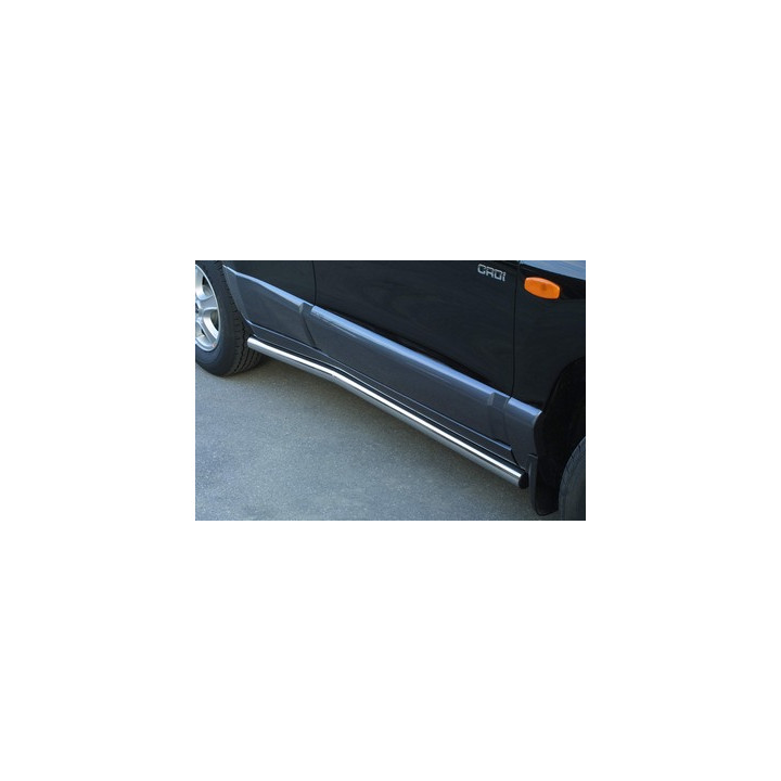 Side Steps, Misutonida 4x4 Short Sidesteps, Color Silver, Hyundai Santa Fe - EDK.ro