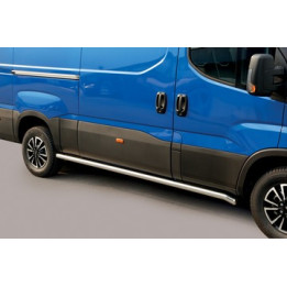 Side Steps, Misutonida 4x4 Short Sidesteps, Color Silver, Iveco Daily - EDK.ro