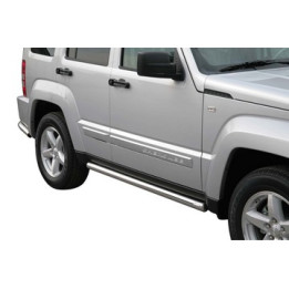 Praguri Laterale, Misutonida 4x4 Short Sidesteps, Culoare Argintiu, Jeep Cherokee - EDK.ro