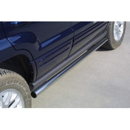 Praguri Laterale, Misutonida 4x4 Short Sidesteps, Culoare Argintiu, Jeep Grand Cherokee - EDK.ro