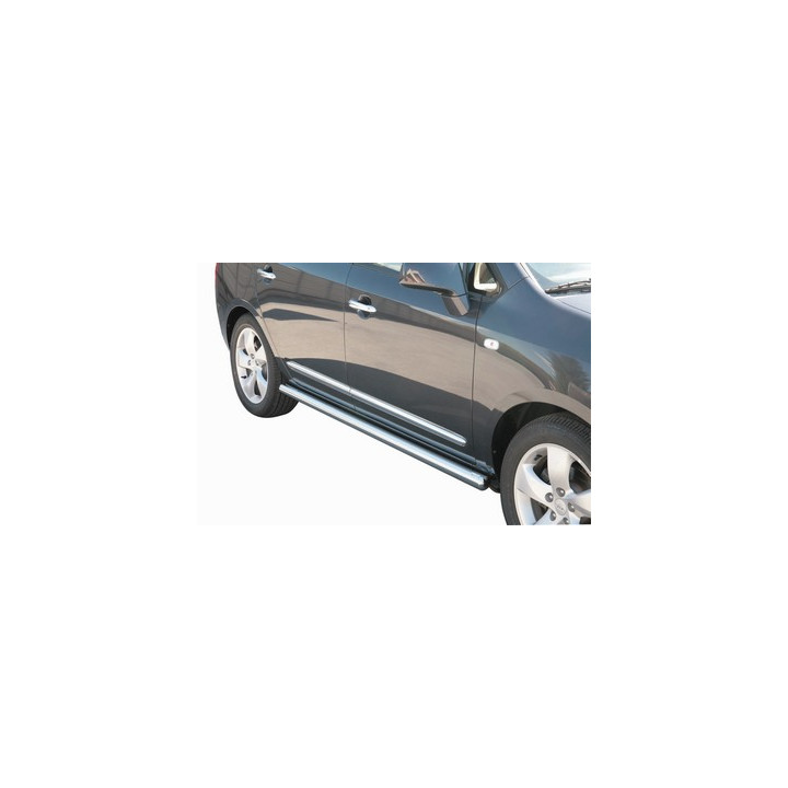 Side Steps, Misutonida 4x4 Short Sidesteps, Color Silver, Kia Carens - EDK.ro