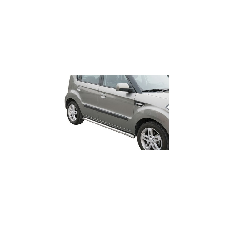 Side Steps, Misutonida 4x4 Short Sidesteps, Color Silver, Kia Soul - EDK.ro