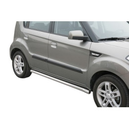 Side Steps, Misutonida 4x4 Short Sidesteps, Color Black, Kia Soul - EDK.ro