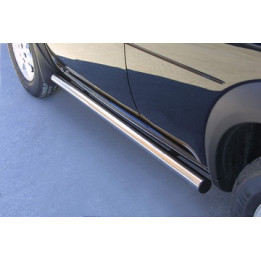 Side Steps, Misutonida 4x4 Short Sidesteps, Color Silver, Land Rover Freelander 2004 - 2007 - EDK.ro