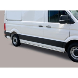 Praguri Laterale, Misutonida 4x4 Short Sidesteps, Culoare Argintiu, MAN TGE 2017 - Prezent - EDK.ro