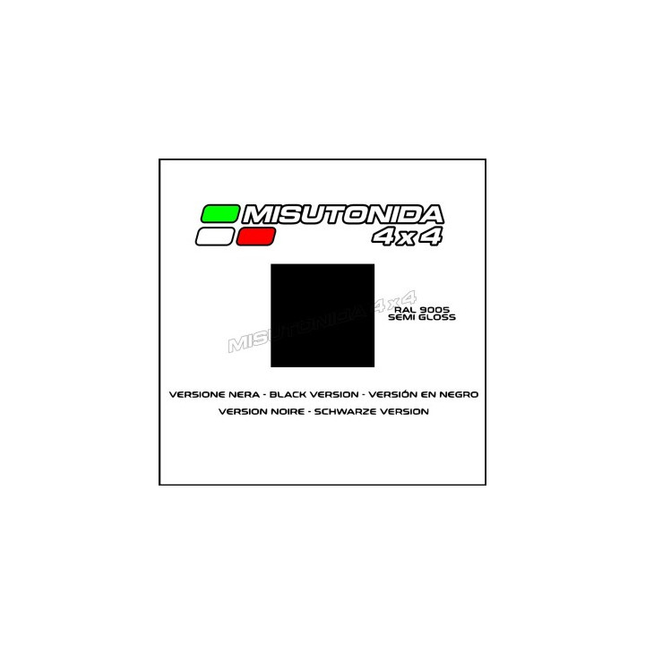 Side Steps, Misutonida 4x4 Short Sidesteps, Color Black, Maxus Deliver 9 - EDK.ro