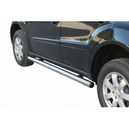 Side Steps, Misutonida 4x4 Short Sidesteps, Color Black, Mercedes-Benz M-Class 2006 - 2015 - EDK.ro