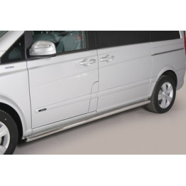 Praguri Laterale, Misutonida 4x4 Short Sidesteps, Culoare Argintiu, Mercedes-Benz V-Class - EDK.ro