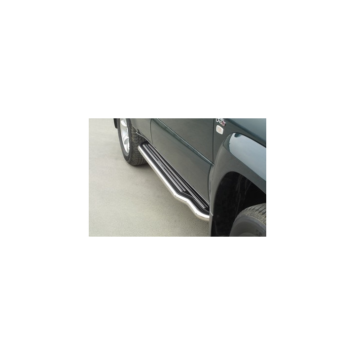 Praguri Laterale, Misutonida 4x4 Short Sidesteps, Culoare Negru, Mitsubishi Pajero 2003 - 2006 - EDK.ro