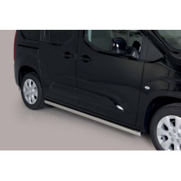 Praguri Laterale, Misutonida 4x4 Short Sidesteps, Culoare Argintiu, Opel Combo 2018 - Prezent - EDK.ro