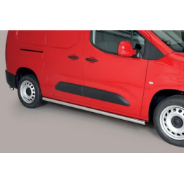 Side Steps, Misutonida 4x4 Short Sidesteps, Color Silver, Opel Combo - EDK.ro
