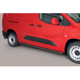 Side Steps, Misutonida 4x4 Short Sidesteps, Color Black, Opel Combo - EDK.ro