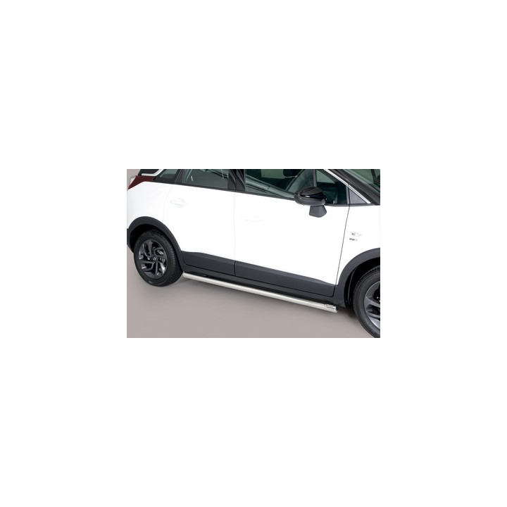 Praguri Laterale, Misutonida 4x4 Short Sidesteps, Culoare Argintiu, Opel Crossland X - EDK.ro